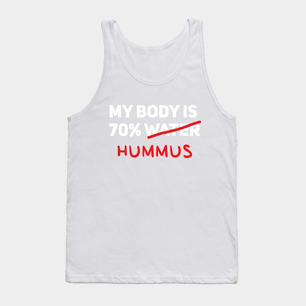 hummus Tank Top by PrintHub